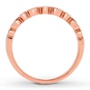 Thumbnail Image 1 of Previously Owned Diamond Wedding Band 1/15 ct tw Round-cut 10K Rose Gold