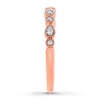 Thumbnail Image 3 of Previously Owned Diamond Wedding Band 1/15 ct tw Round-cut 10K Rose Gold