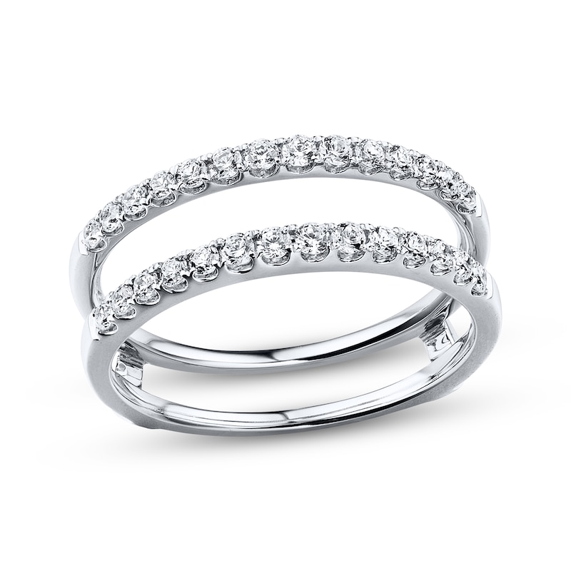 Diamond Wedding Band 1 ct tw Round-cut 14K White Gold