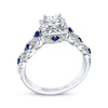 Thumbnail Image 2 of Previously Owned Diamond Ring 1 ct tw Princess/Round-cut Diamonds 14K White Gold