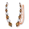 Thumbnail Image 0 of Previously Owned Le Vian Earrings 1/2 ct tw Diamonds 14K Rose Gold