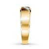 Thumbnail Image 3 of Previously Owned Men's Diamond Wedding Band 1/10 ct tw Round-cut 10K Yellow Gold
