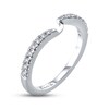 Thumbnail Image 2 of Previously Owned Ever Us Diamond Wedding Band 1/5 ct tw Round-cut 14K White Gold