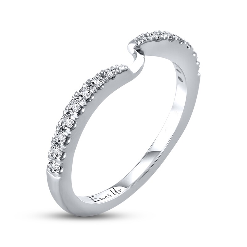 Main Image 2 of Previously Owned Ever Us Diamond Wedding Band 1/5 ct tw Round-cut 14K White Gold
