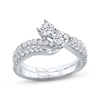 Thumbnail Image 3 of Previously Owned Ever Us Diamond Wedding Band 1/5 ct tw Round-cut 14K White Gold
