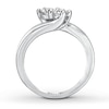 Thumbnail Image 2 of Previously Owned Ever Us Two-Stone Diamond Anniversary Ring 5/8 ct tw Round-cut 14K White Gold