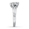 Thumbnail Image 3 of Previously Owned Ever Us Two-Stone Diamond Anniversary Ring 5/8 ct tw Round-cut 14K White Gold