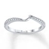 Thumbnail Image 1 of Previously Owned Ever Us Diamond Band 1/8 ct tw Round-cut 14K White Gold
