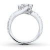 Thumbnail Image 4 of Previously Owned Ever Us Diamond Ring 1-1/2 ct tw Round-cut 14K White Gold
