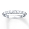 Thumbnail Image 1 of Previously Owned Diamond Anniversary Band 1/2 ct tw Round-cut 14K White Gold
