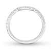 Thumbnail Image 2 of Previously Owned Neil Lane Diamond Wedding Band 3/8 ct tw Round-cut 14K White Gold