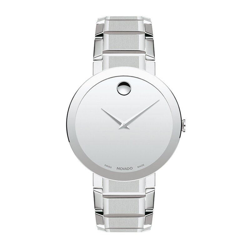 Main Image 1 of Previously Owned Movado Sapphire Men's Watch 0607178