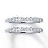 Thumbnail Image 1 of Previously Owned Diamond Wedding Bands 1 ct tw Round-cut 14K White Gold Size 9.5