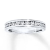 Thumbnail Image 1 of Previously Owned Diamond Wedding Band 5/8 ct tw Round-cut 14K White Gold Size 10