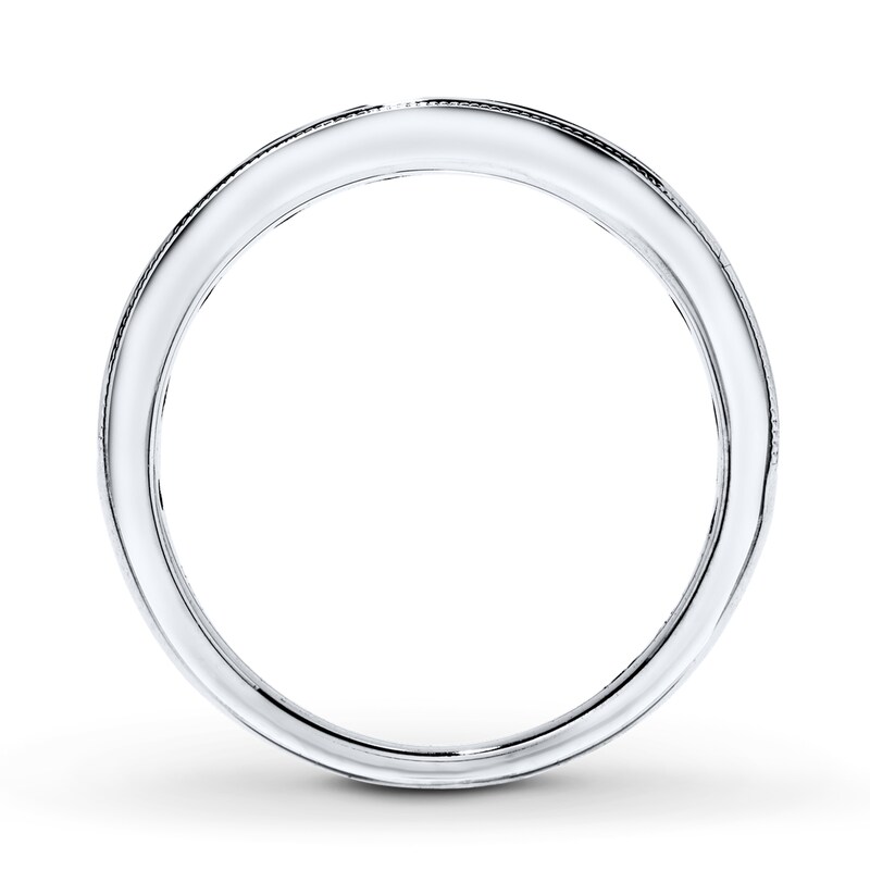 Main Image 2 of Previously Owned Diamond Wedding Band 5/8 ct tw Round-cut 14K White Gold Size 10