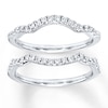 Thumbnail Image 0 of Previously Owned Diamond Wedding Band 3/8 ct tw Round-cut 14K White Gold - Size 9.5