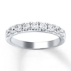 Thumbnail Image 1 of Previously Owned Diamond Wedding Band 3/4 ct tw Round-cut 14K White Gold Size 12