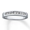 Thumbnail Image 0 of Previously Owned Diamond Anniversary Band 1/2 ct tw Princess-cut 14K White Gold - Size 10.5