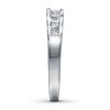 Thumbnail Image 2 of Previously Owned Diamond Anniversary Band 1/2 ct tw Princess-cut 14K White Gold - Size 10.5