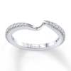 Thumbnail Image 1 of Previously Owned Ever Us Wedding Band 1/3 ct tw Round-cut Diamonds 14K White Gold - Size 4.5