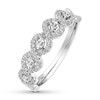 Thumbnail Image 3 of Previously Owned Diamond Anniversary Band 1/3 ct tw Round-cut 14K White Gold - Size 4