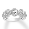 Thumbnail Image 1 of Previously Owned Diamond Anniversary Band 1-1/4 ct tw Round-cut 14K White Gold