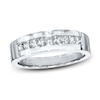 Thumbnail Image 1 of Previously Owned Previously Owned Band 5/8 ct tw Square-cut Diamonds 10K White Gold - Size 12.5