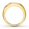 Thumbnail Image 2 of Previously Owned Wedding Band 1-1/5 ct tw Round-cut Diamonds 14K Yellow Gold - Size 10.25