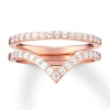 Thumbnail Image 4 of Previously Owned Diamond Enhancer Ring 1/2 ct tw Round-cut 14K Rose Gold Size 9.5