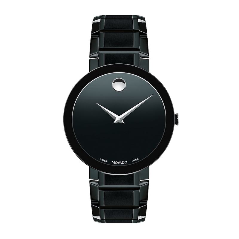 Main Image 1 of Previously Owned Movado Sapphire Men's Watch 0607179
