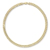 Thumbnail Image 2 of Previously Owned Curb Link Chain Solid 10K Yellow Gold 22" Length