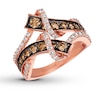 Thumbnail Image 0 of Previously Owned Le Vian Chocolate Diamond Ring 1-1/5 ct tw 14K Strawberry Gold