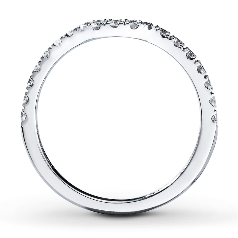 Main Image 2 of Previously Owned Neil Lane Wedding Band 3/8 ct tw Round-cut Diamonds 14K White Gold