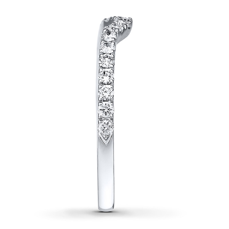 Main Image 3 of Previously Owned Neil Lane Wedding Band 3/8 ct tw Round-cut Diamonds 14K White Gold