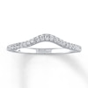 Thumbnail Image 1 of Previously Owned Angel Sanchez Wedding Band 1/6 ct tw Round-cut Diamonds 14K White Gold