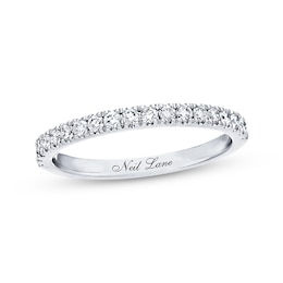 Previously Owned Neil Lane Diamond Wedding Band 1/3 ct tw 14K White Gold