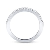 Thumbnail Image 3 of Previously Owned Ever Us Diamond Wedding Band 1/6 ct tw Round-cut 14K White Gold