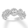 Thumbnail Image 1 of Previously Owned Diamond Anniversary Band 1-1/4 ct tw Round-cut 14K White Gold
