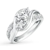Thumbnail Image 3 of Previously Owned Diamond Engagement Ring 1 ct tw Round-cut 14K White  Gold