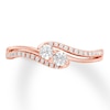Thumbnail Image 4 of Previously Owned Ever Us Diamond Ring 1/3 ct tw 10K Rose Gold