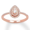 Thumbnail Image 1 of Previously Owned Diamond Fashion Ring 1/4 Carat tw 10K Rose Gold