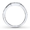Thumbnail Image 2 of Previously Owned Diamond Wedding Band 1/6 ct tw Round-cut 14K White Gold