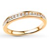 Thumbnail Image 1 of Previously Owned Diamond Wedding Band 1/5 ct tw Round-cut 14K Yellow Gold
