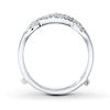 Previously Owned Diamond Enhancer Ring 1/5 ct tw Round-cut 14K White Gold
