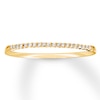 Thumbnail Image 1 of Previously Owned Diamond Anniversary Band 10K Yellow Gold Size 7