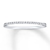 Previously Owned Diamond Band 1/20 ct tw 10K White Gold