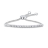 Thumbnail Image 1 of Previously Owned Diamond Bolo Bracelet Sterling Silver 9.5"