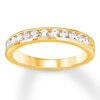 Thumbnail Image 1 of Previously Owned Diamond Anniversary Band 1/2 ct tw Round-cut 10K Yellow Gold Size 9.5