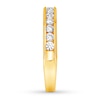 Thumbnail Image 2 of Previously Owned Diamond Anniversary Band 1/2 ct tw Round-cut 10K Yellow Gold - Size 9.5