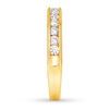 Thumbnail Image 3 of Previously Owned Diamond Anniversary Band 1/2 ct tw Round-cut 10K Yellow Gold Size 9.5